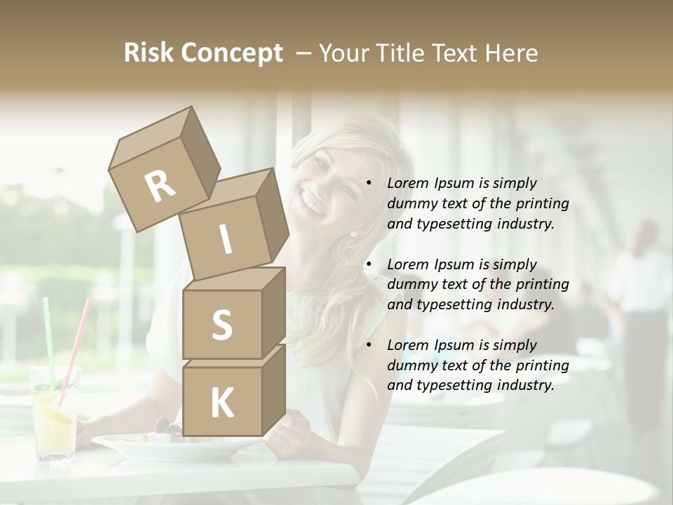 White Potato Farm PowerPoint Template