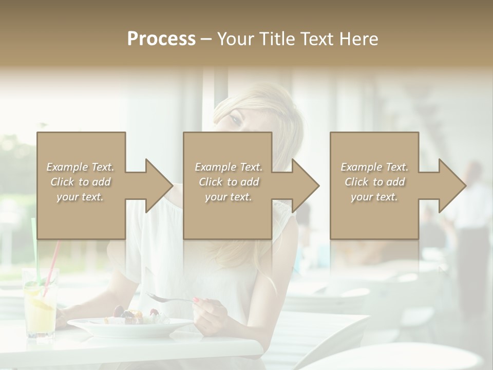White Potato Farm PowerPoint Template