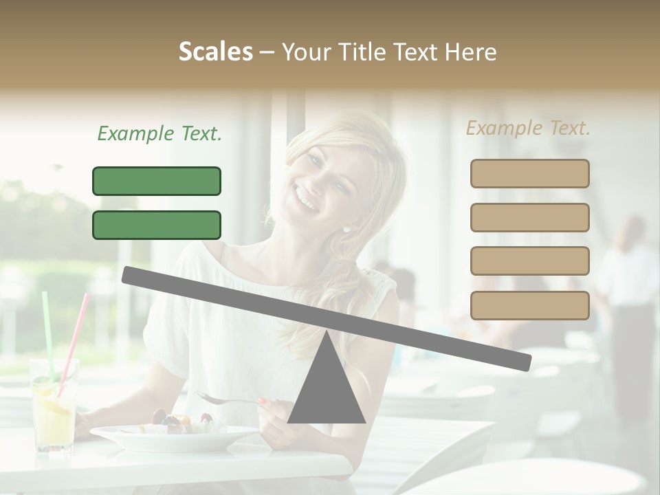 White Potato Farm PowerPoint Template