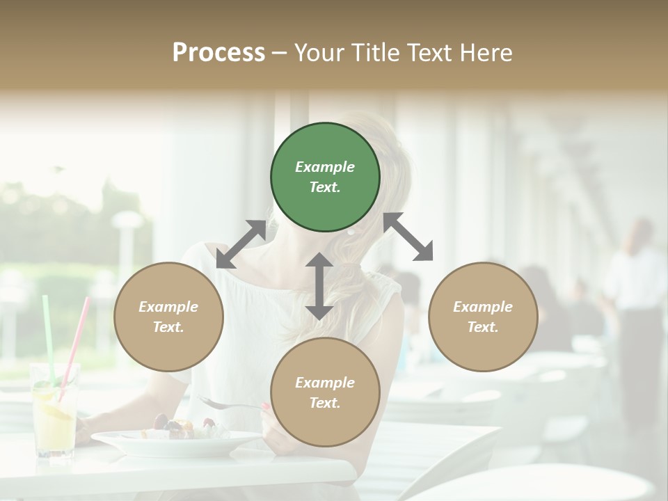 White Potato Farm PowerPoint Template
