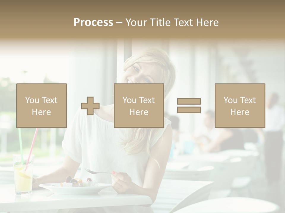 White Potato Farm PowerPoint Template