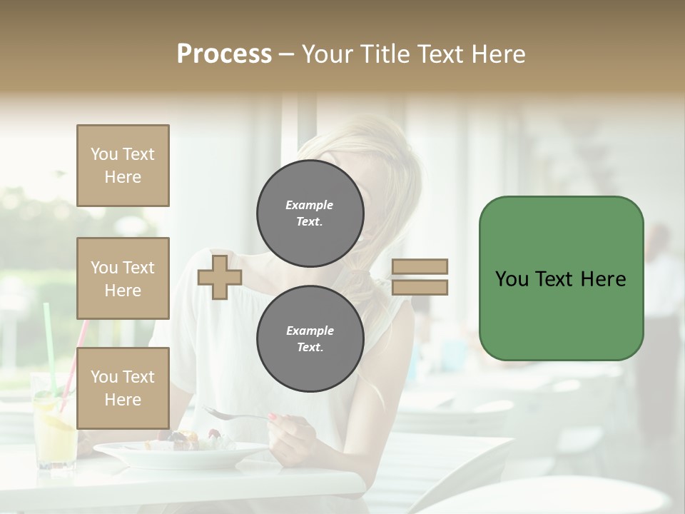 White Potato Farm PowerPoint Template