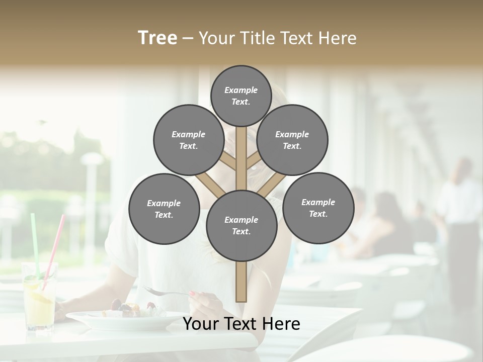 White Potato Farm PowerPoint Template