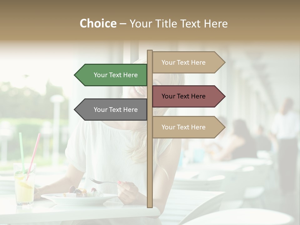White Potato Farm PowerPoint Template