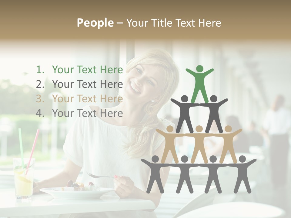 White Potato Farm PowerPoint Template