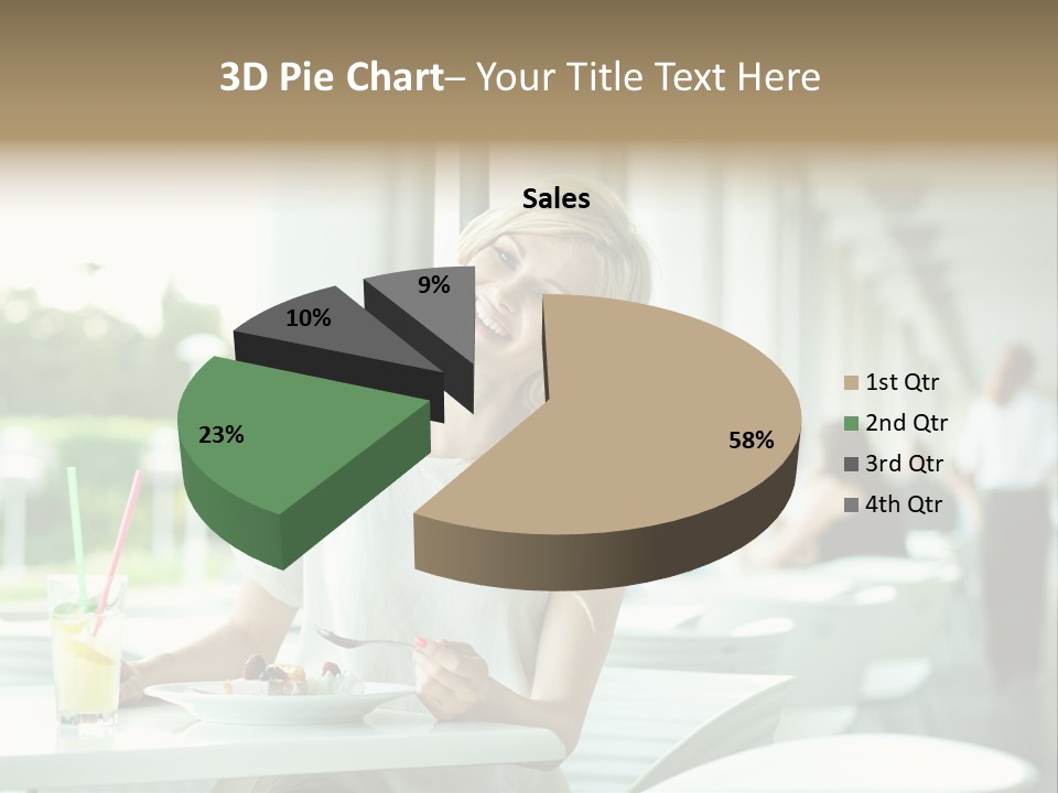 White Potato Farm PowerPoint Template