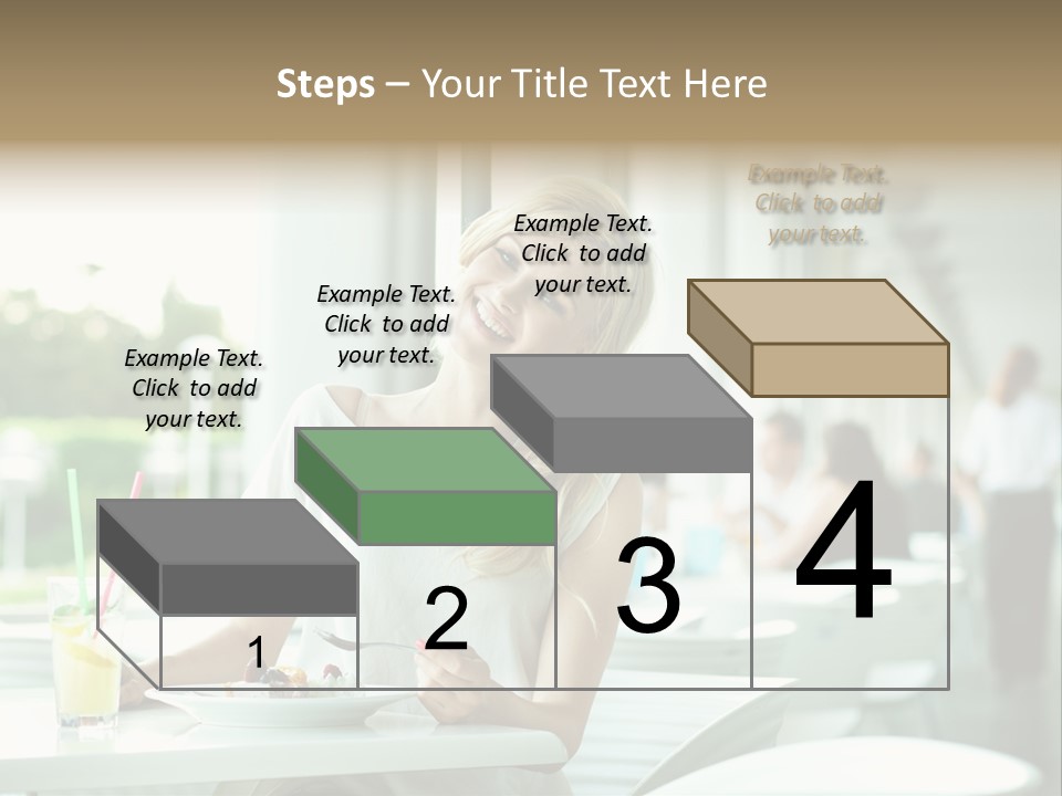 White Potato Farm PowerPoint Template