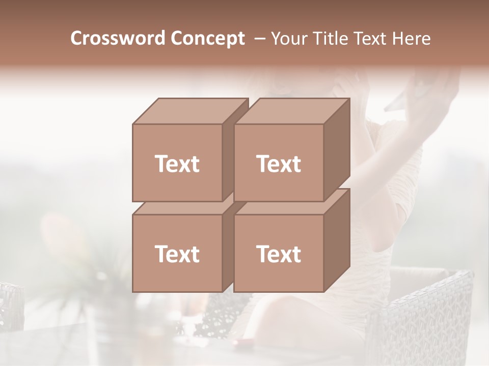 Human Night Blue PowerPoint Template
