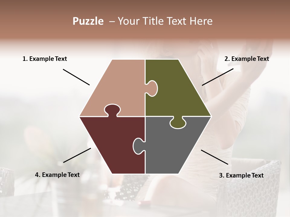 Human Night Blue PowerPoint Template