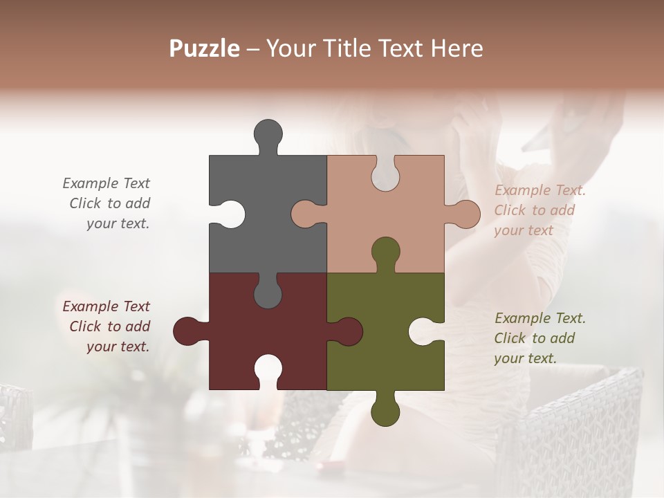 Human Night Blue PowerPoint Template