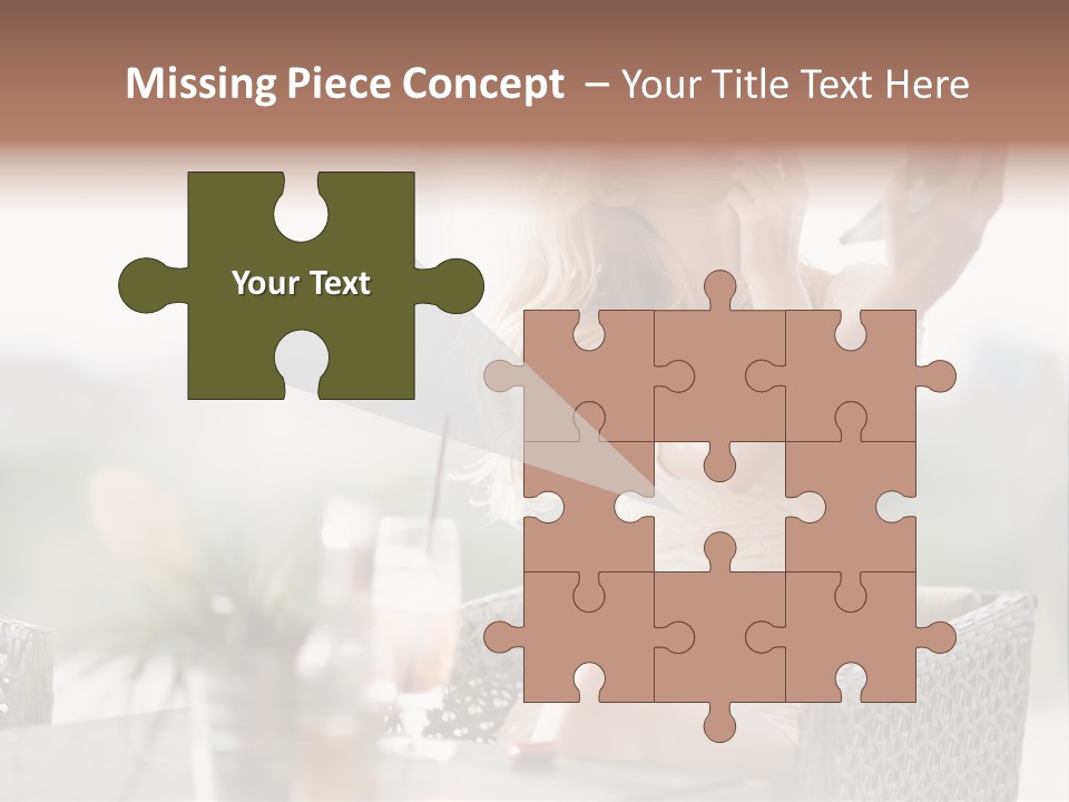 Human Night Blue PowerPoint Template