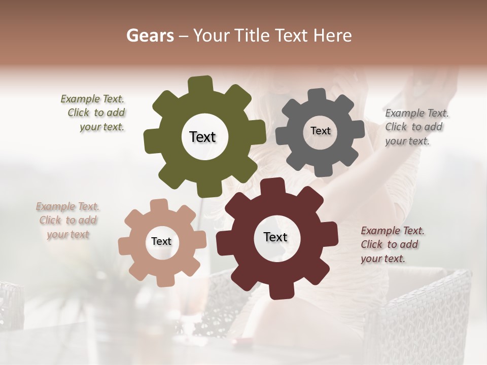 Human Night Blue PowerPoint Template