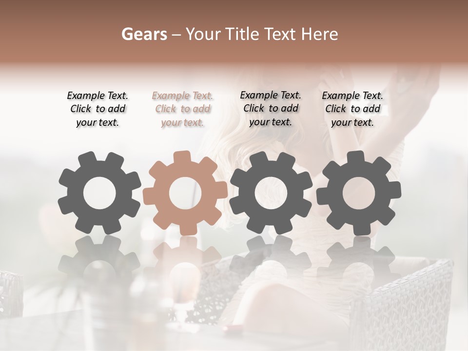 Human Night Blue PowerPoint Template