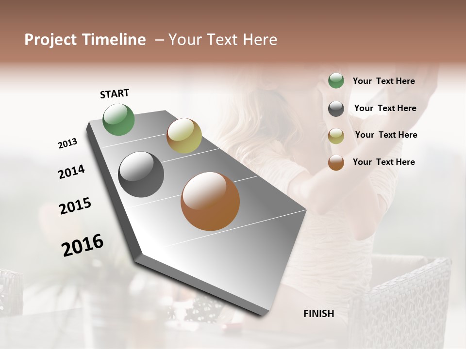 Human Night Blue PowerPoint Template