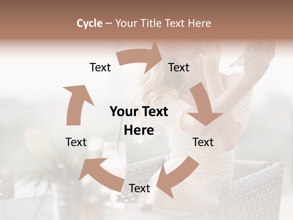Human Night Blue PowerPoint Template