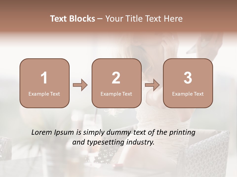 Human Night Blue PowerPoint Template