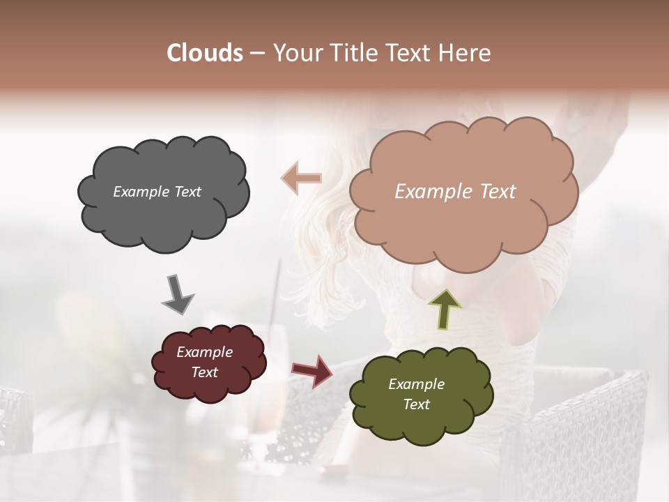 Human Night Blue PowerPoint Template