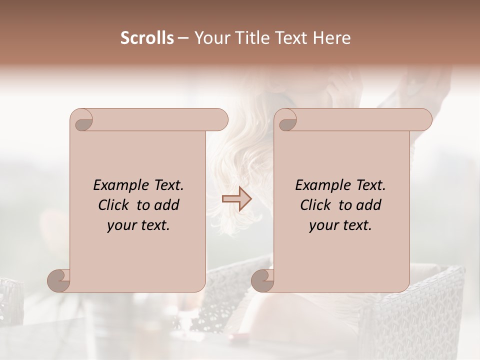 Human Night Blue PowerPoint Template
