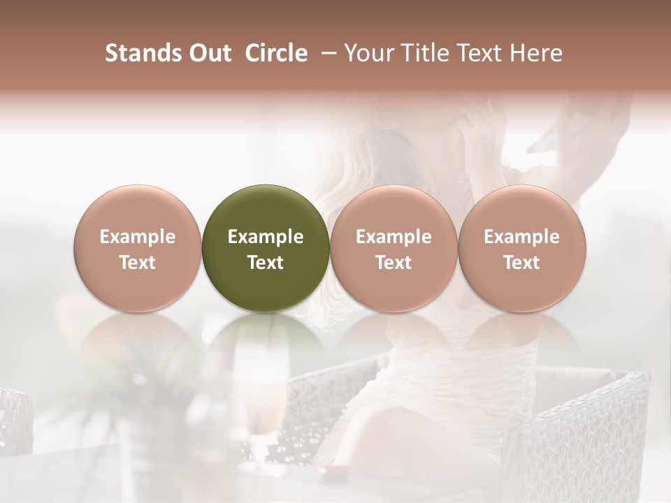 Human Night Blue PowerPoint Template