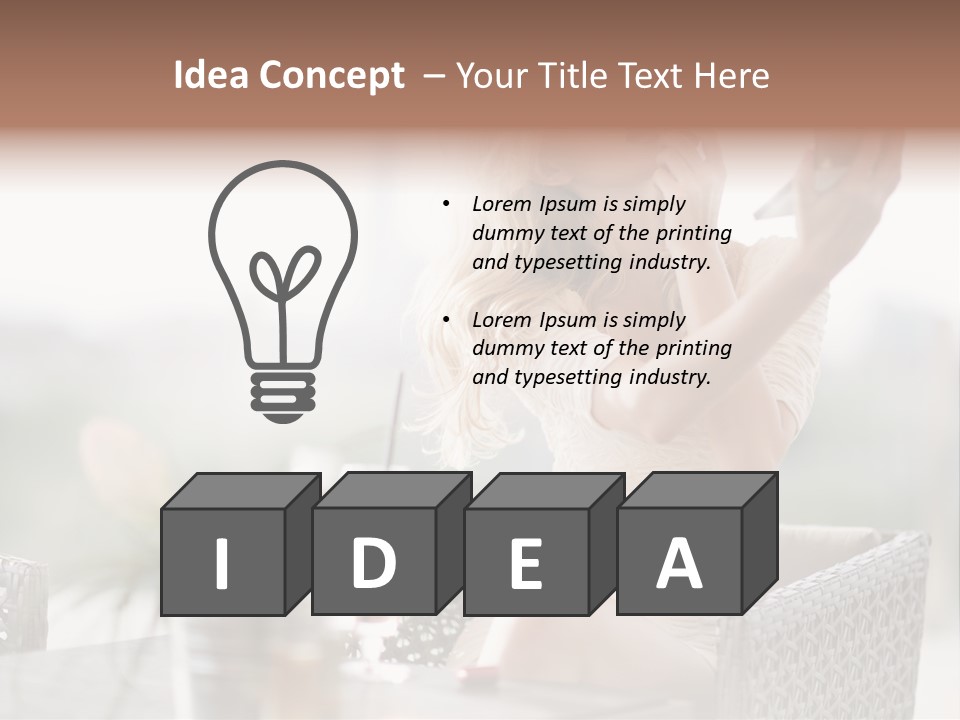 Human Night Blue PowerPoint Template