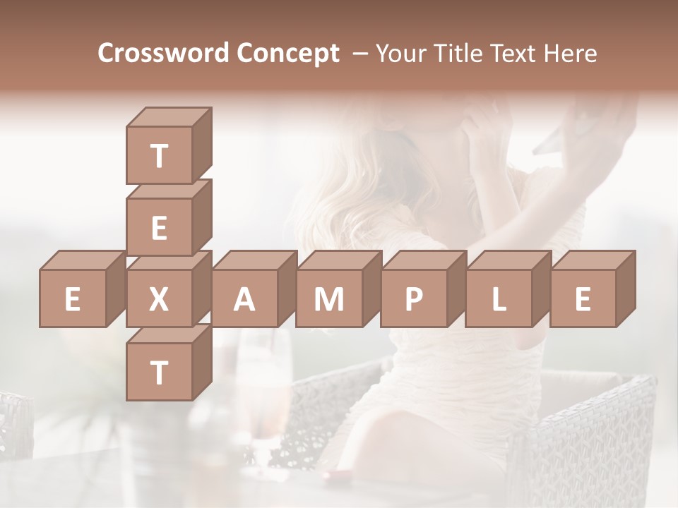 Human Night Blue PowerPoint Template