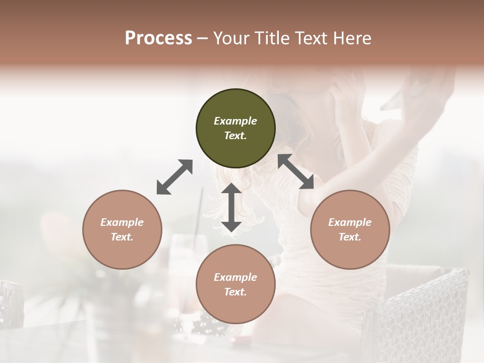 Human Night Blue PowerPoint Template