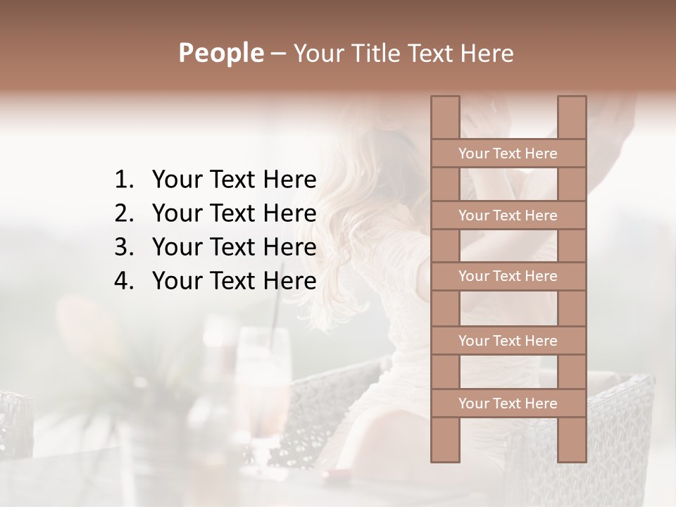 Human Night Blue PowerPoint Template