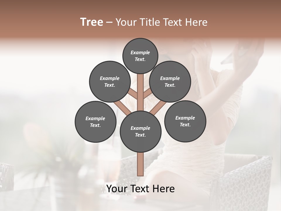 Human Night Blue PowerPoint Template