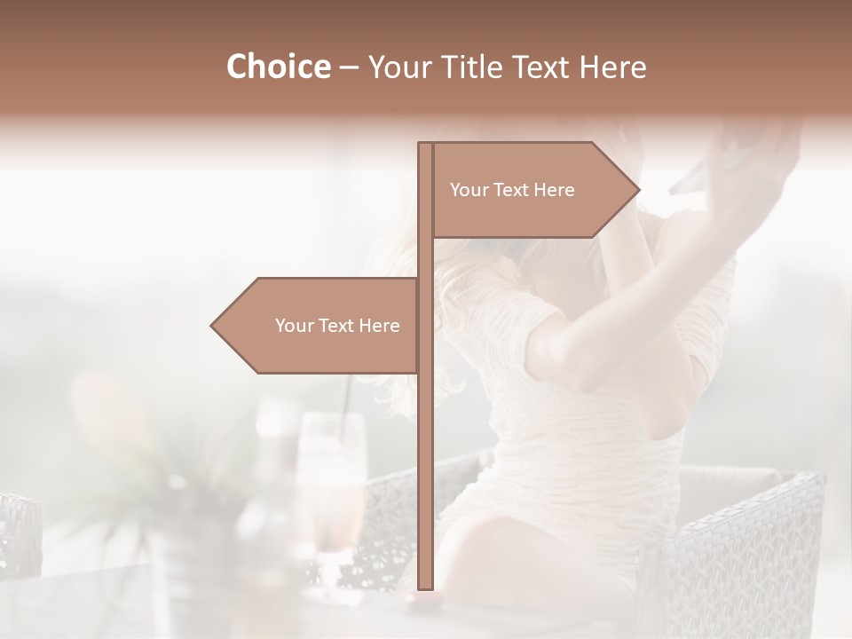 Human Night Blue PowerPoint Template