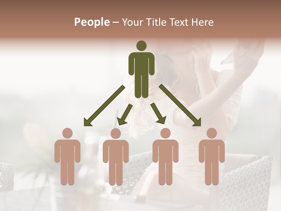 Human Night Blue PowerPoint Template