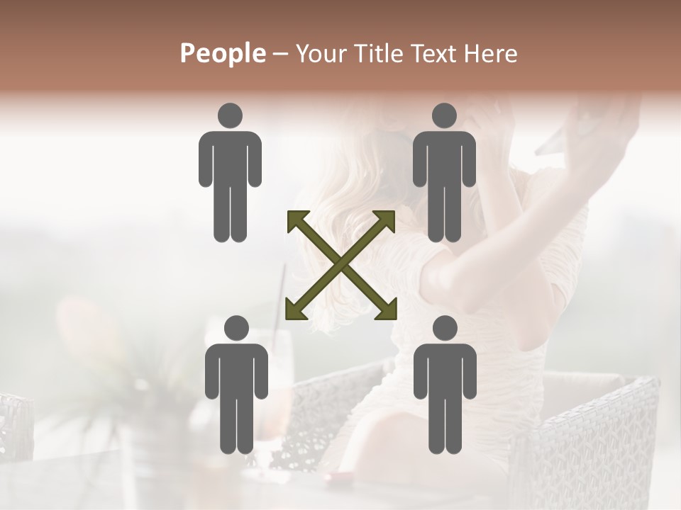 Human Night Blue PowerPoint Template