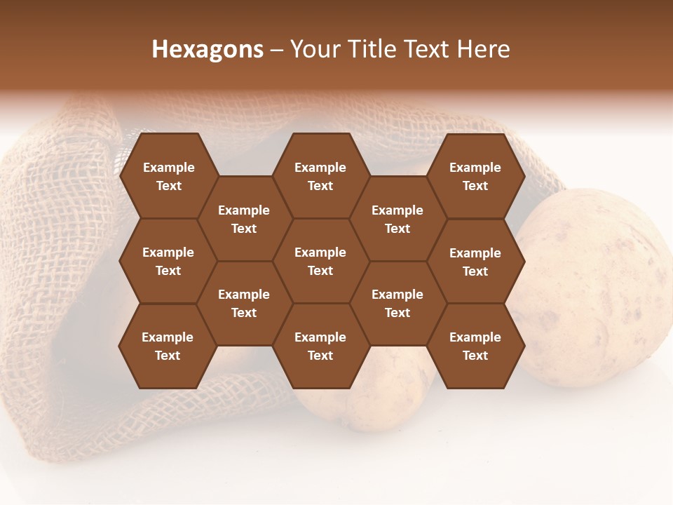 Isolated Vegetables Nobody PowerPoint Template