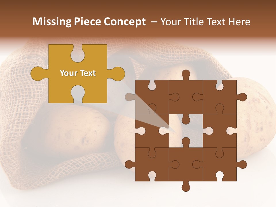 Isolated Vegetables Nobody PowerPoint Template