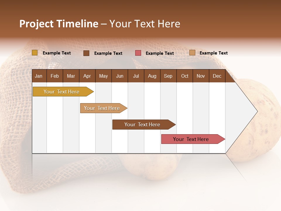 Isolated Vegetables Nobody PowerPoint Template