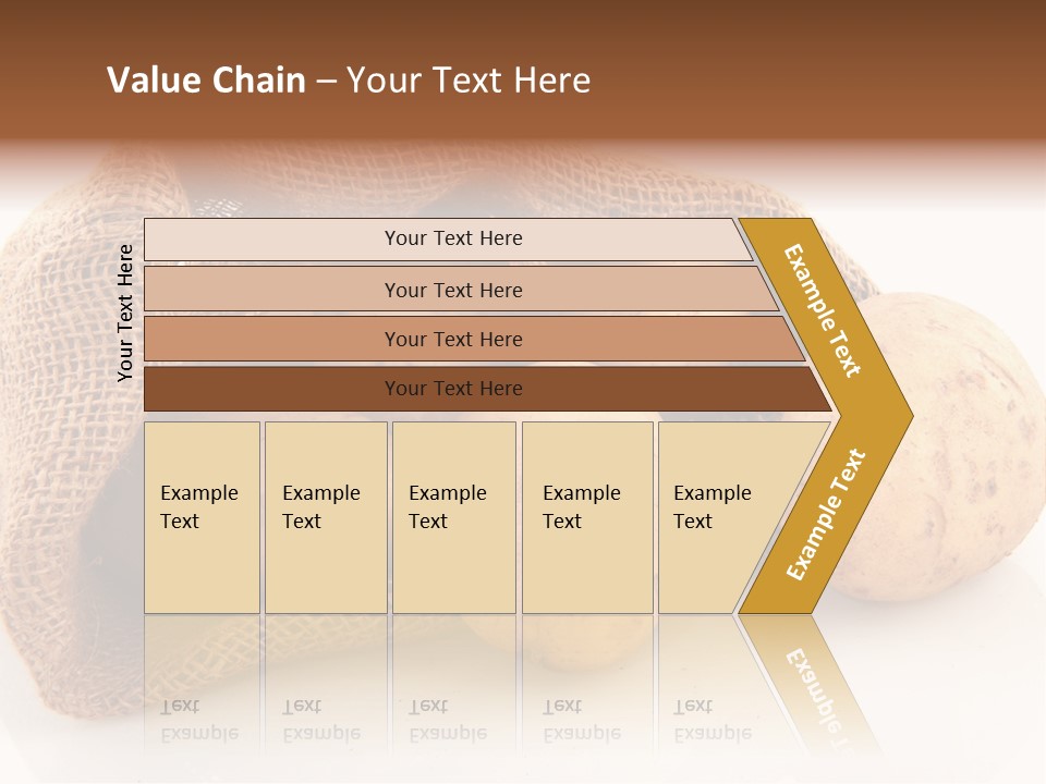 Isolated Vegetables Nobody PowerPoint Template
