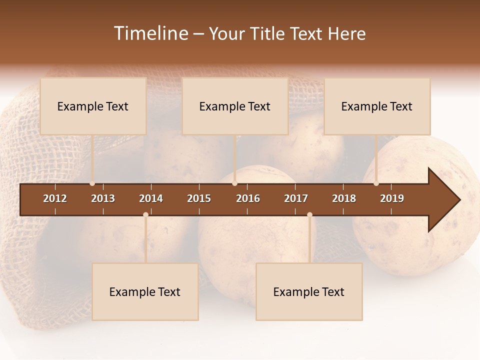 Isolated Vegetables Nobody PowerPoint Template