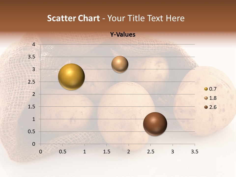 Isolated Vegetables Nobody PowerPoint Template