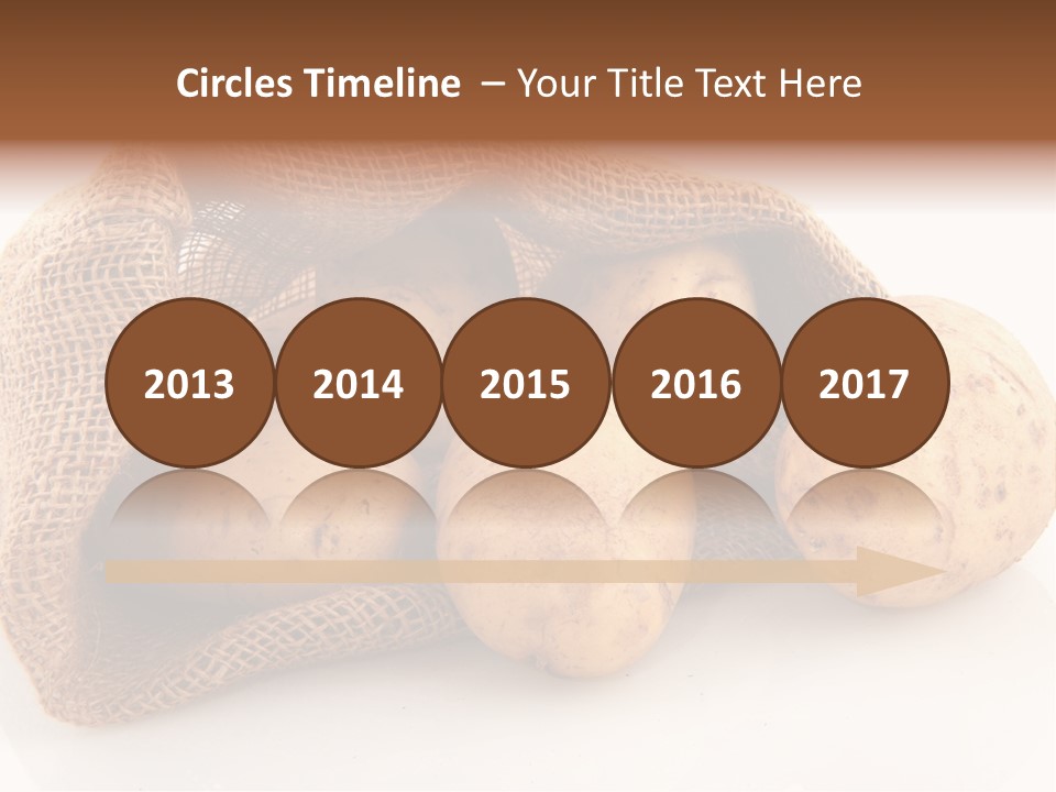 Isolated Vegetables Nobody PowerPoint Template