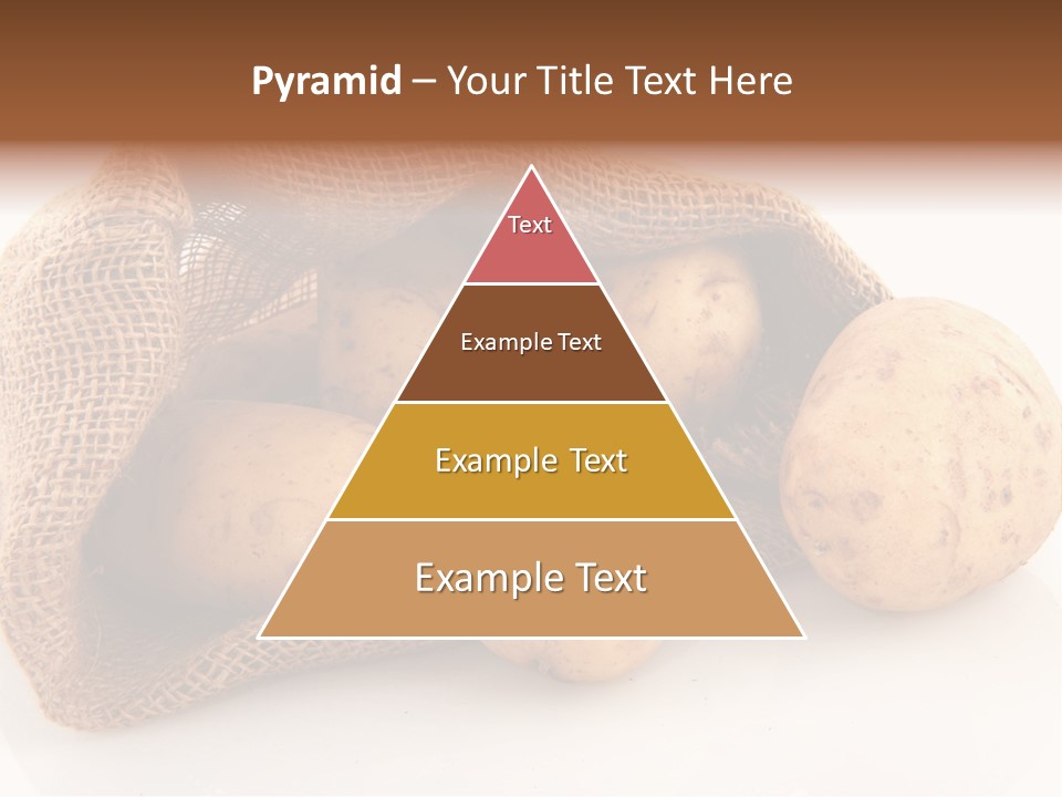 Isolated Vegetables Nobody PowerPoint Template