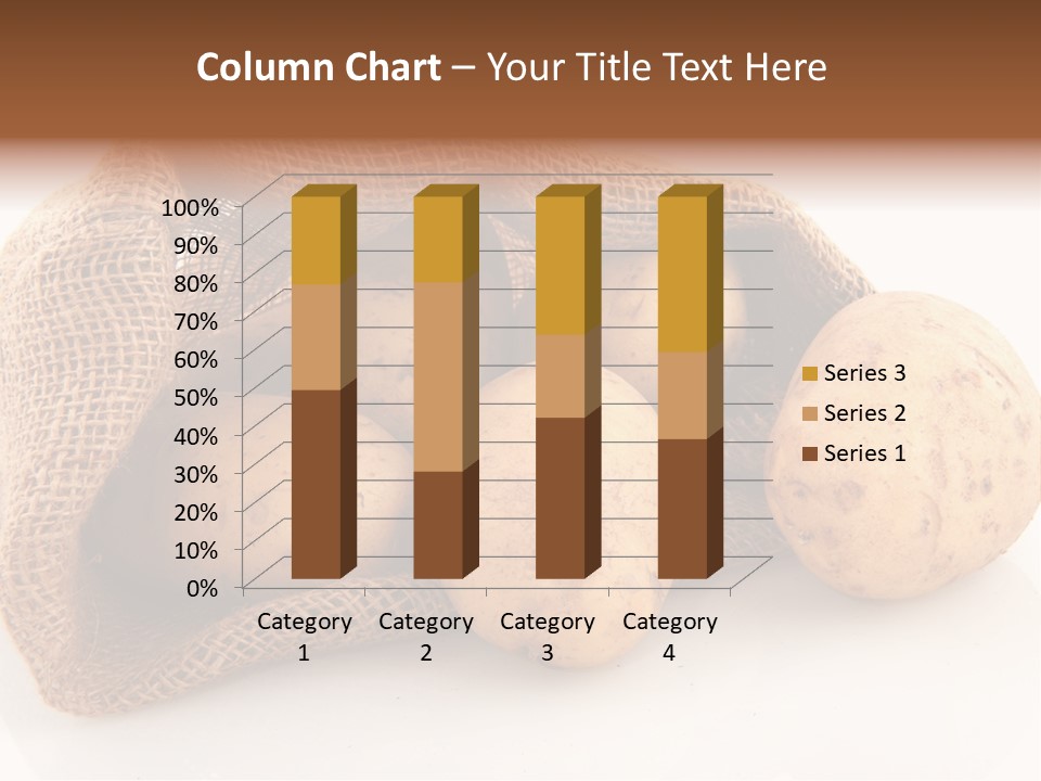 Isolated Vegetables Nobody PowerPoint Template