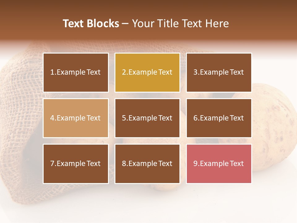 Isolated Vegetables Nobody PowerPoint Template