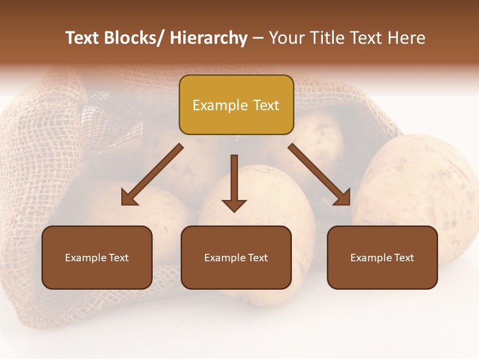 Isolated Vegetables Nobody PowerPoint Template