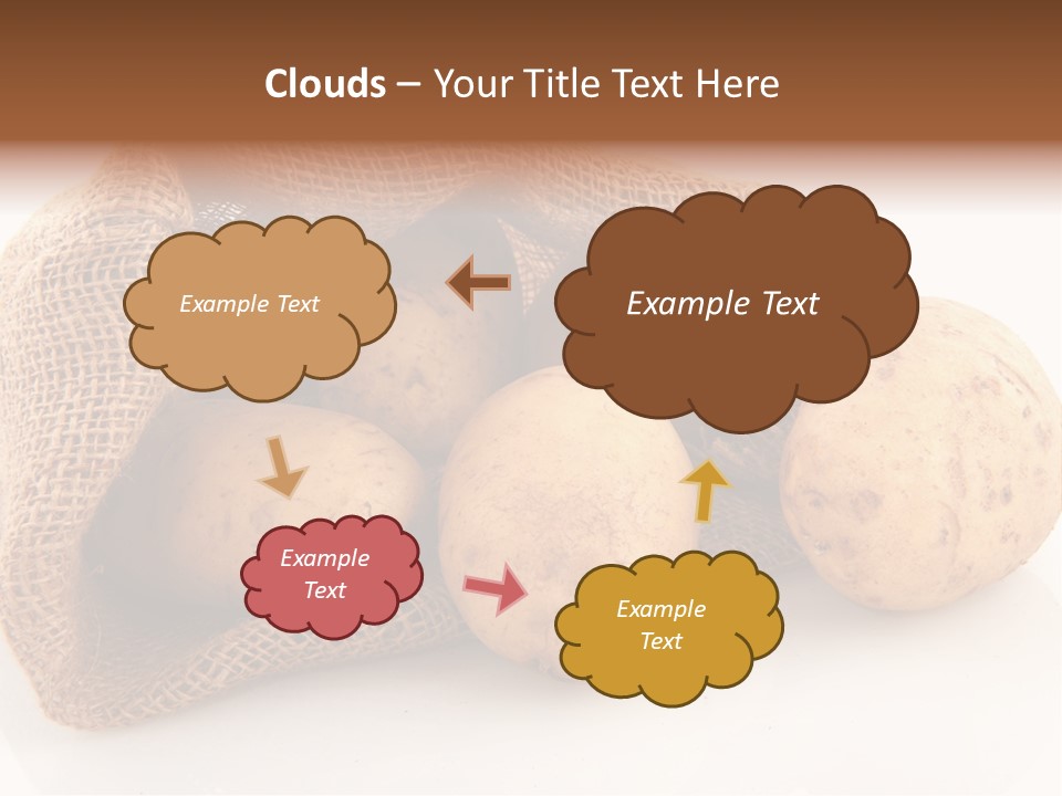 Isolated Vegetables Nobody PowerPoint Template