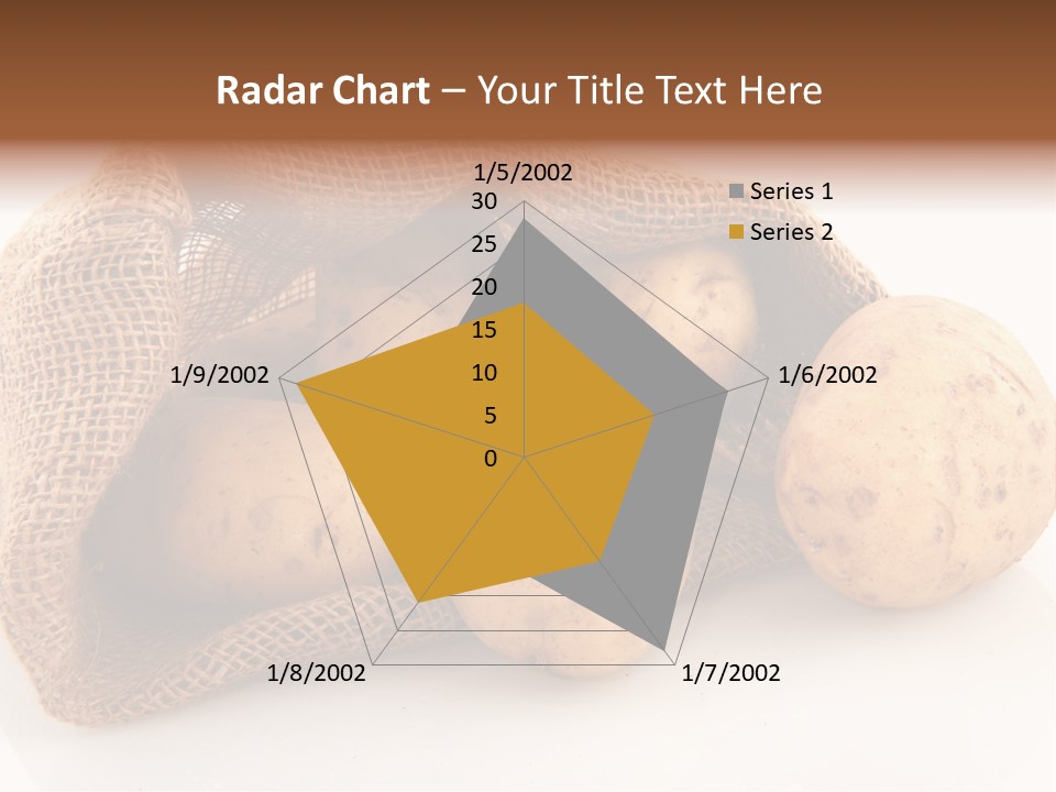 Isolated Vegetables Nobody PowerPoint Template