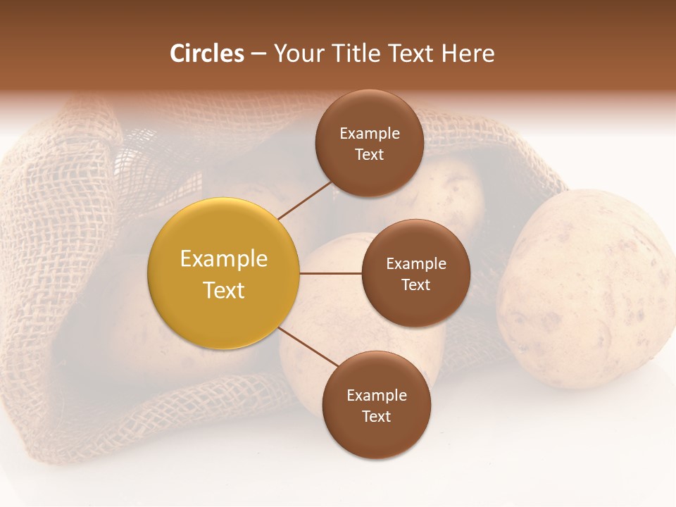 Isolated Vegetables Nobody PowerPoint Template