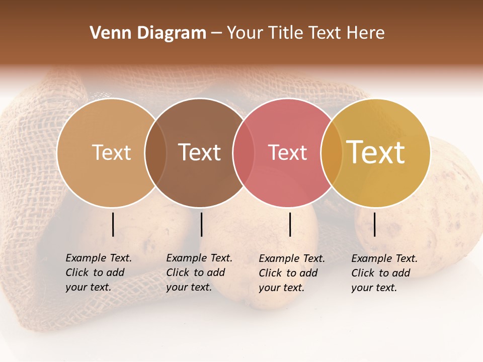 Isolated Vegetables Nobody PowerPoint Template