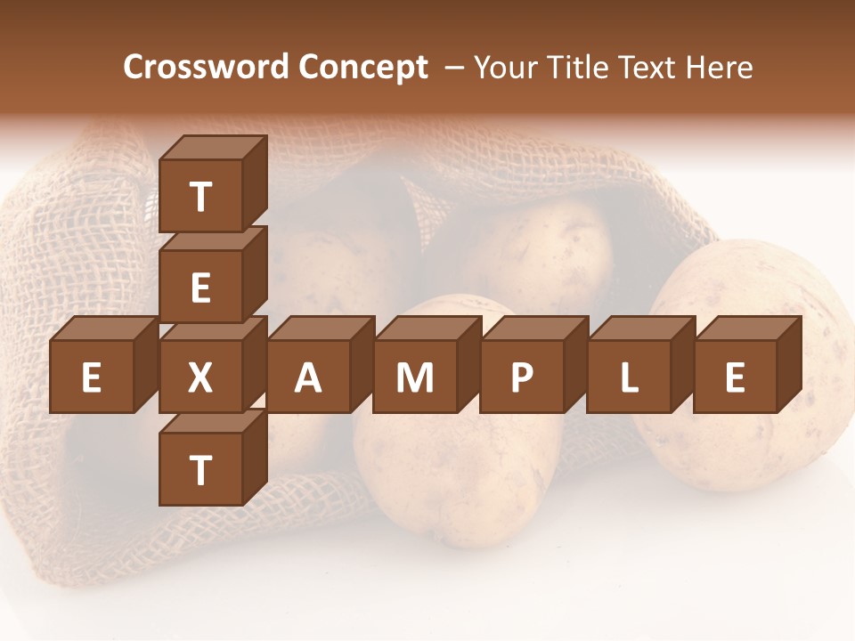 Isolated Vegetables Nobody PowerPoint Template