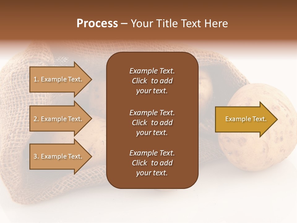 Isolated Vegetables Nobody PowerPoint Template