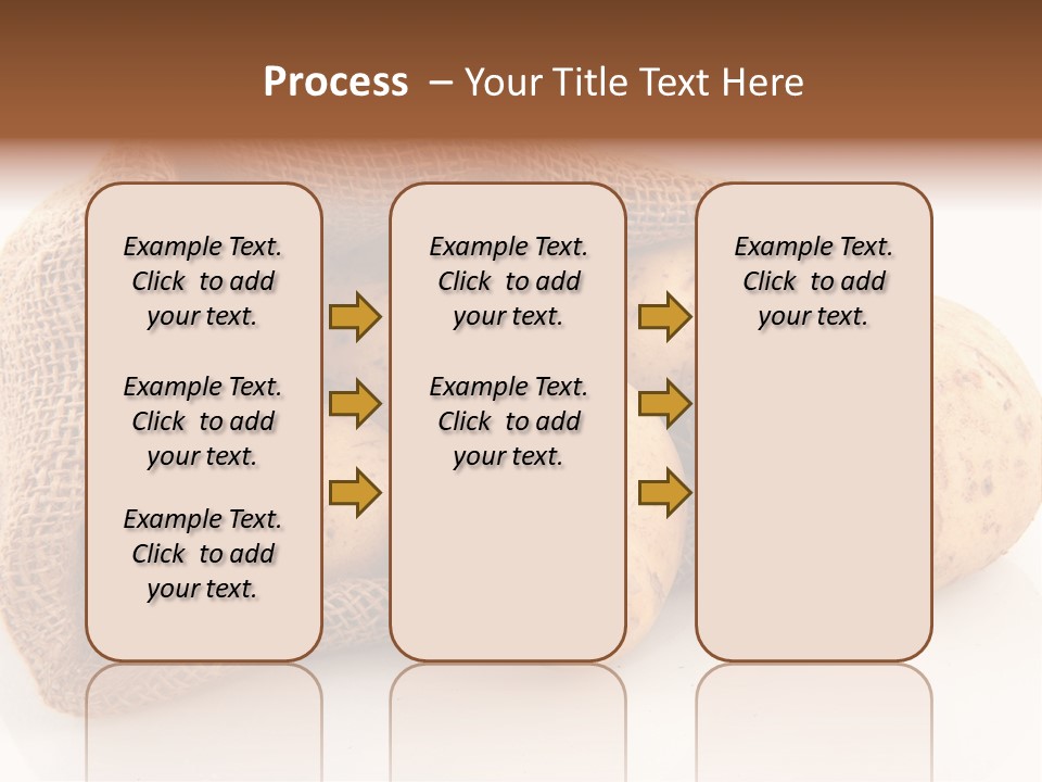 Isolated Vegetables Nobody PowerPoint Template