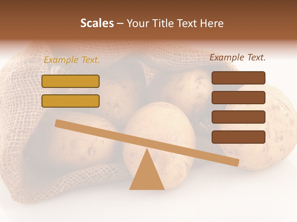 Isolated Vegetables Nobody PowerPoint Template